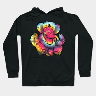 Tie-dy Ganesha Hoodie